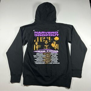 Lil Pump Hoodie Sweatshirt Mens Medium Harvard Dropout Tour Black RAP Esketit
